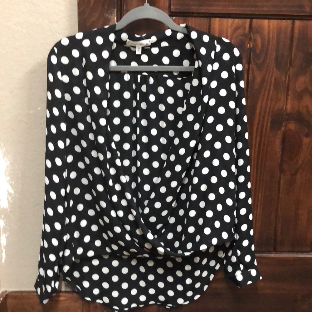 Sugarmint Polka dot blouse